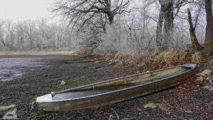 Boot im Mittelteich (Riddagshäuser Teiche)